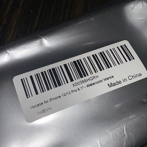 iPhone 12/12 Pro Watercolor Marble Case - Picture 6 of 6